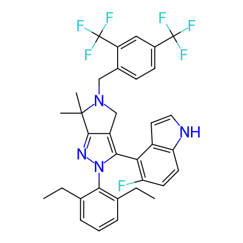 Chemical structure of BindingDB Monomer ID 445638