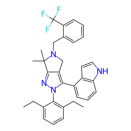 Chemical structure of BindingDB Monomer ID 445639