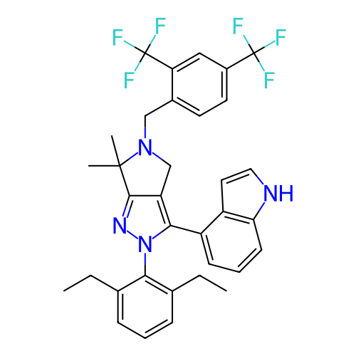 Chemical structure of BindingDB Monomer ID 445640