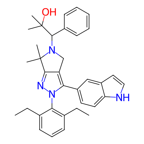Chemical structure of BindingDB Monomer ID 445644