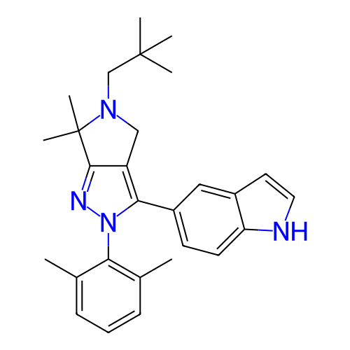 Chemical structure of BindingDB Monomer ID 445647