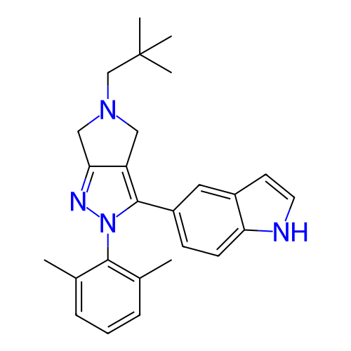 Chemical structure of BindingDB Monomer ID 445648