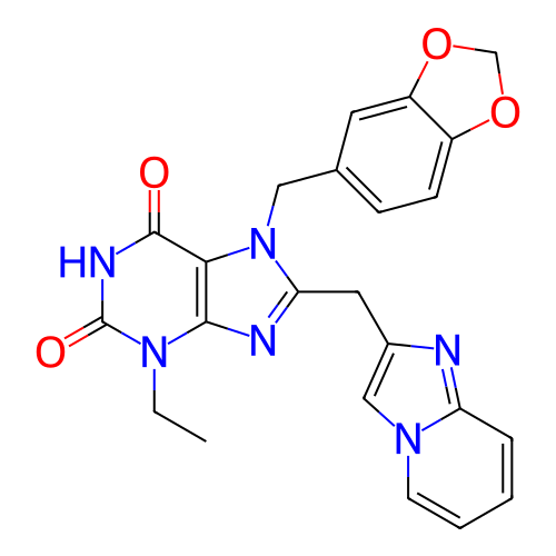 Chemical structure of BindingDB Monomer ID 445667