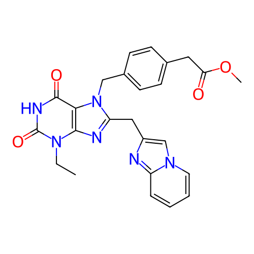 Chemical structure of BindingDB Monomer ID 445683