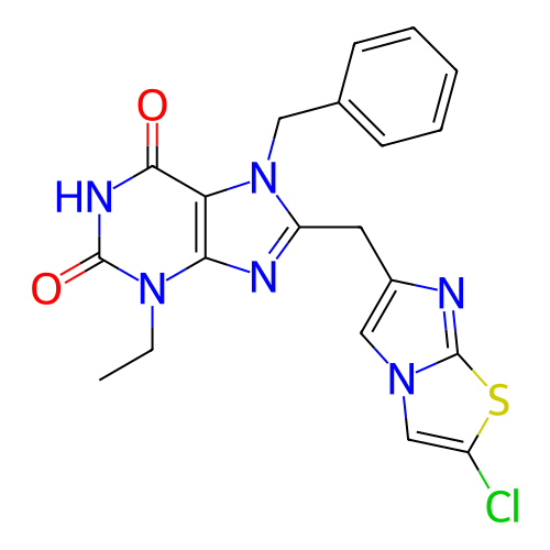Chemical structure of BindingDB Monomer ID 445685