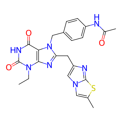 Chemical structure of BindingDB Monomer ID 445694