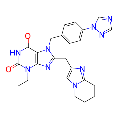 Chemical structure of BindingDB Monomer ID 445695