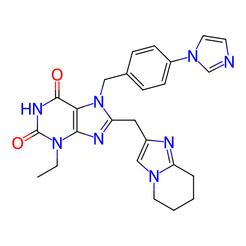 Chemical structure of BindingDB Monomer ID 445697