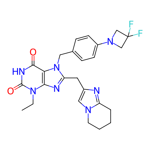 Chemical structure of BindingDB Monomer ID 445701