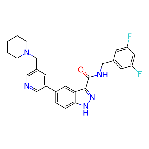 Chemical structure of BindingDB Monomer ID 445732