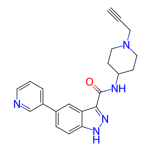 Chemical structure of BindingDB Monomer ID 445824