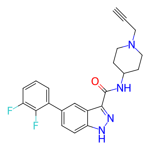 Chemical structure of BindingDB Monomer ID 445825