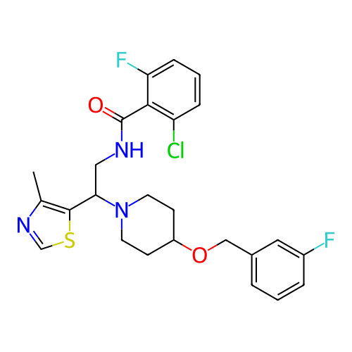 Chemical structure of BindingDB Monomer ID 446067