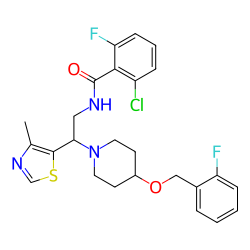 Chemical structure of BindingDB Monomer ID 446068