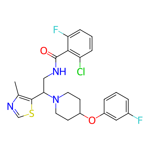 Chemical structure of BindingDB Monomer ID 446071