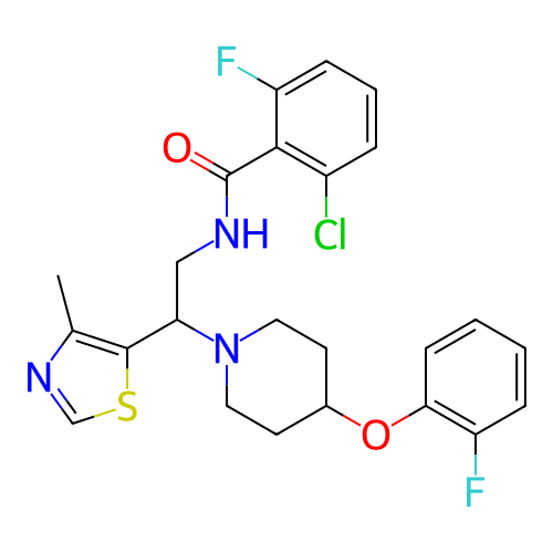 Chemical structure of BindingDB Monomer ID 446072
