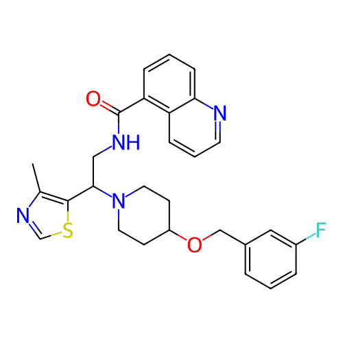 Chemical structure of BindingDB Monomer ID 446076