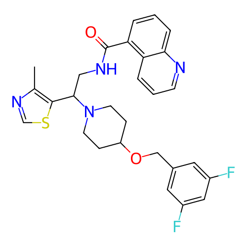 Chemical structure of BindingDB Monomer ID 446077