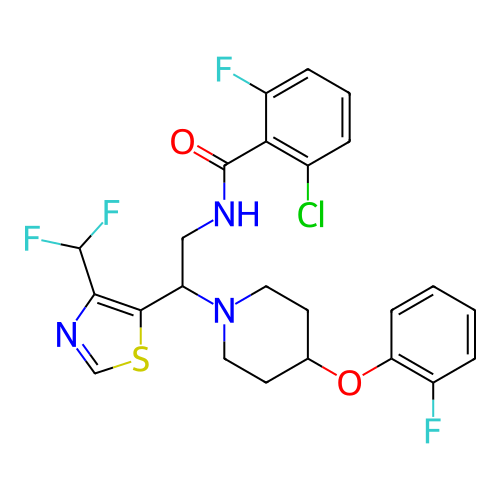 Chemical structure of BindingDB Monomer ID 446084
