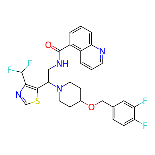 Chemical structure of BindingDB Monomer ID 446085