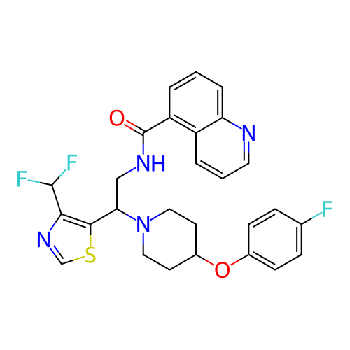 Chemical structure of BindingDB Monomer ID 446086