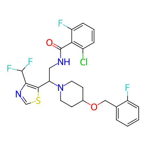 Chemical structure of BindingDB Monomer ID 446095