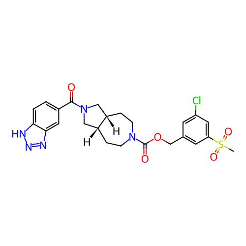 Chemical structure of BindingDB Monomer ID 446139