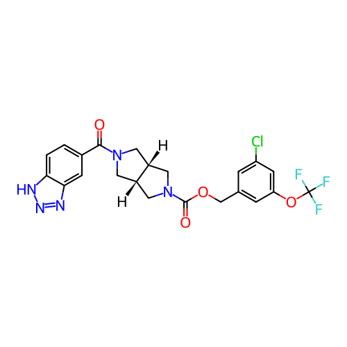 Chemical structure of BindingDB Monomer ID 446160