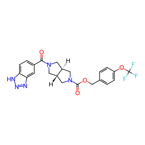 Chemical structure of BindingDB Monomer ID 446169