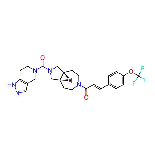 Chemical structure of BindingDB Monomer ID 446181