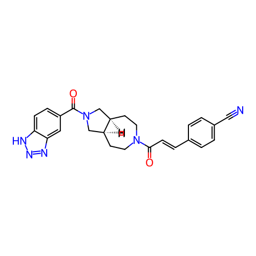 Chemical structure of BindingDB Monomer ID 446216