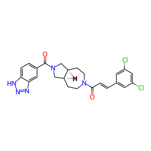 Chemical structure of BindingDB Monomer ID 446232
