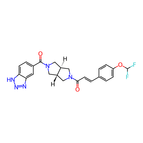 Chemical structure of BindingDB Monomer ID 446241