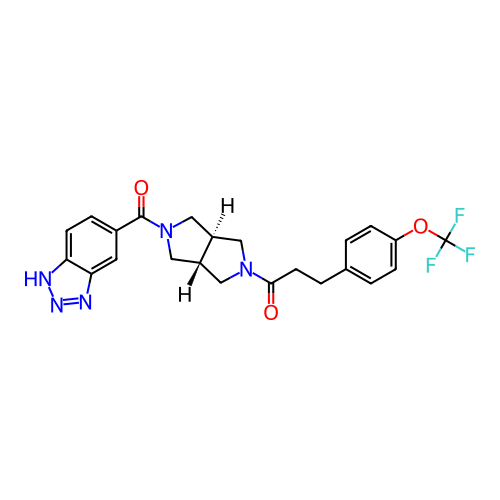 Chemical structure of BindingDB Monomer ID 446249