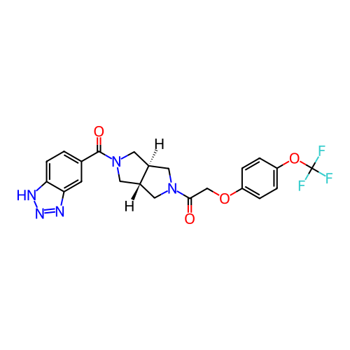 Chemical structure of BindingDB Monomer ID 446268