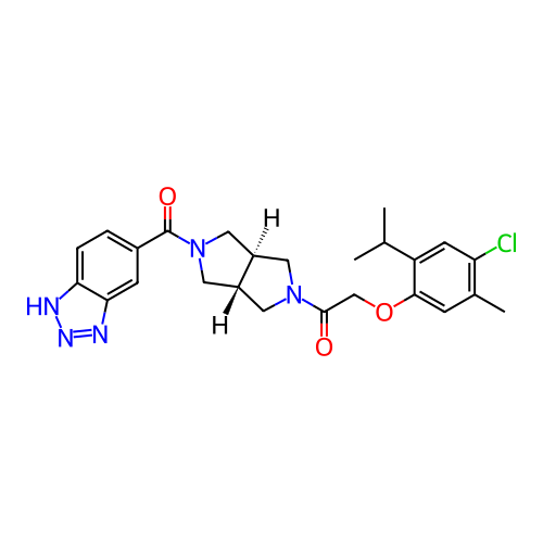 Chemical structure of BindingDB Monomer ID 446269