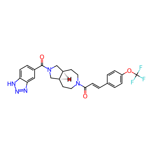 Chemical structure of BindingDB Monomer ID 446275