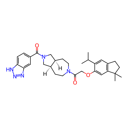 Chemical structure of BindingDB Monomer ID 446323