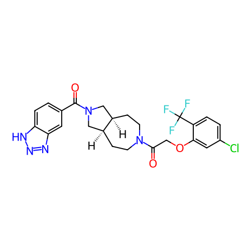 Chemical structure of BindingDB Monomer ID 446325