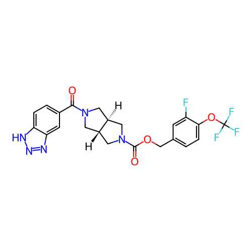 Chemical structure of BindingDB Monomer ID 446354