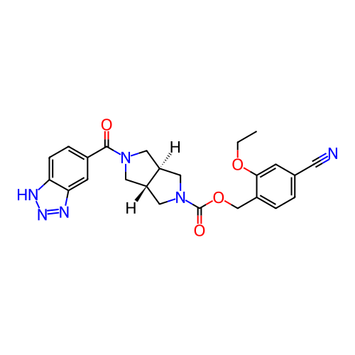Chemical structure of BindingDB Monomer ID 446361