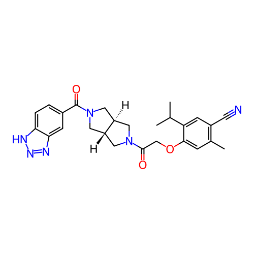 Chemical structure of BindingDB Monomer ID 446407