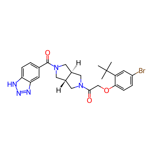 Chemical structure of BindingDB Monomer ID 446432