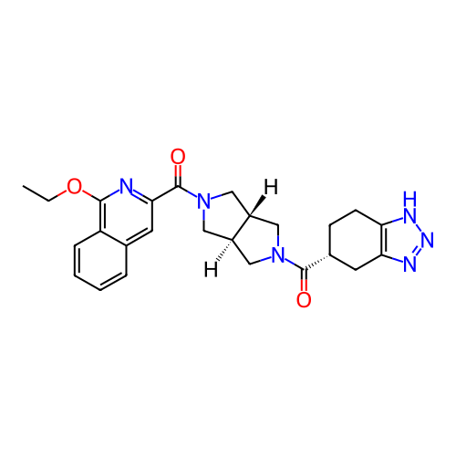 Chemical structure of BindingDB Monomer ID 446437