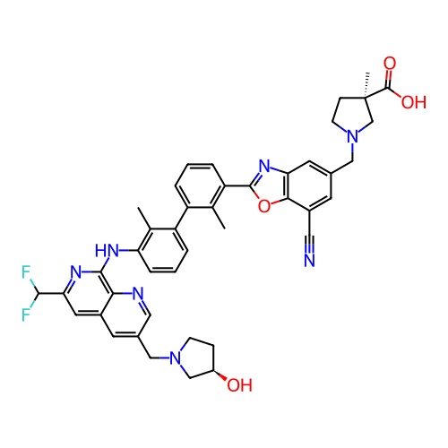 Chemical structure of BindingDB Monomer ID 446481