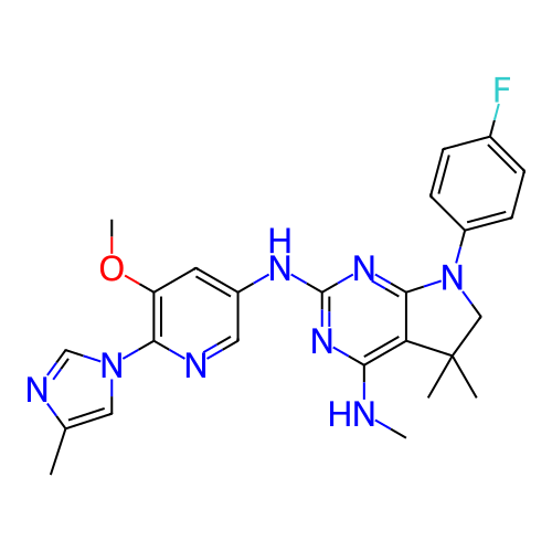 Chemical structure of BindingDB Monomer ID 446501