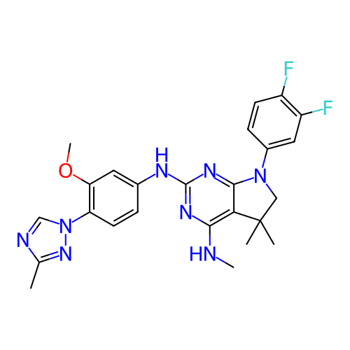 Chemical structure of BindingDB Monomer ID 446518