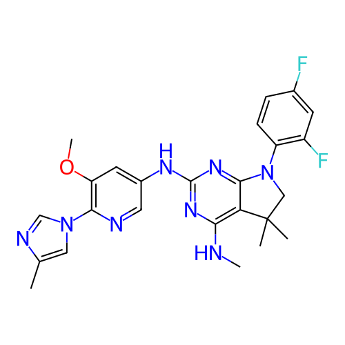 Chemical structure of BindingDB Monomer ID 446530
