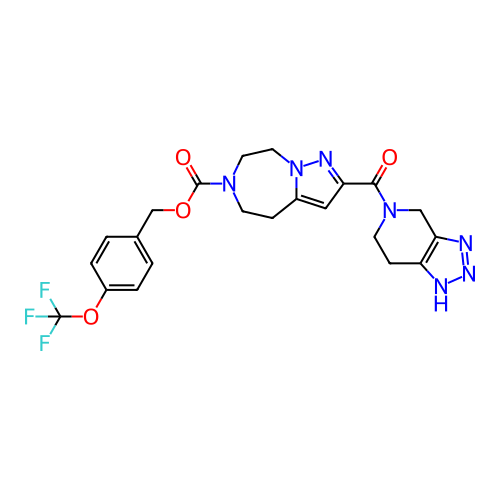 Chemical structure of BindingDB Monomer ID 446535