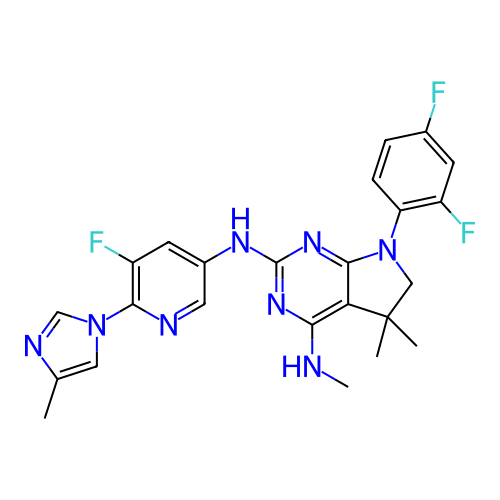 Chemical structure of BindingDB Monomer ID 446536